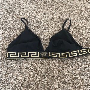 Versace swim top
